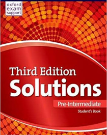 Solutions –Pre – intermediate.